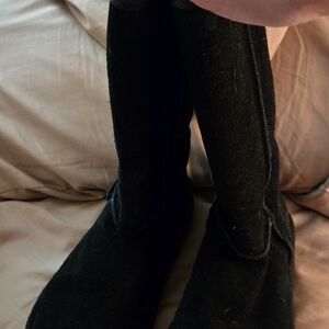 Emu Black Knee-High Boots